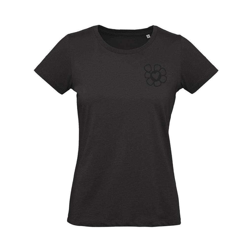 T-shirt M’ama Non M’ama Nera – Donna