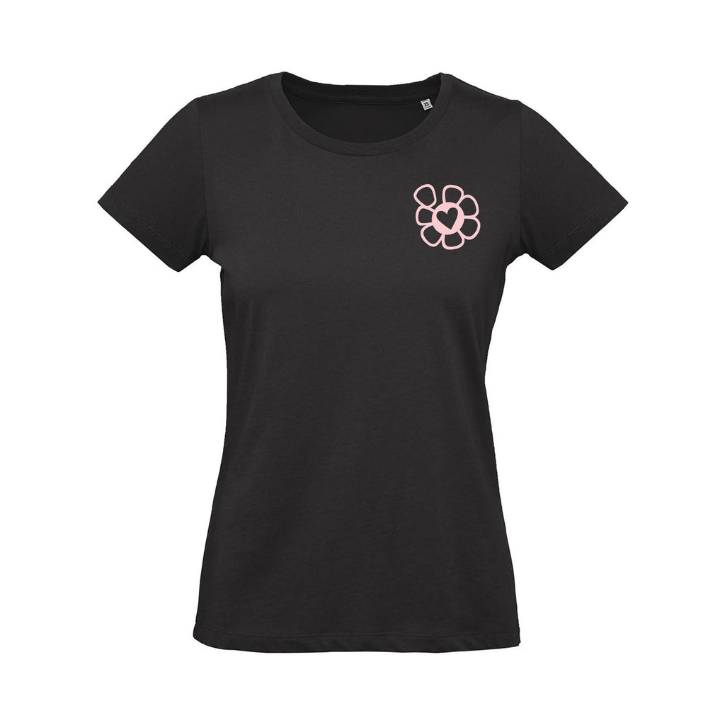 T-shirt M’ama Non M’ama Nera – Donna