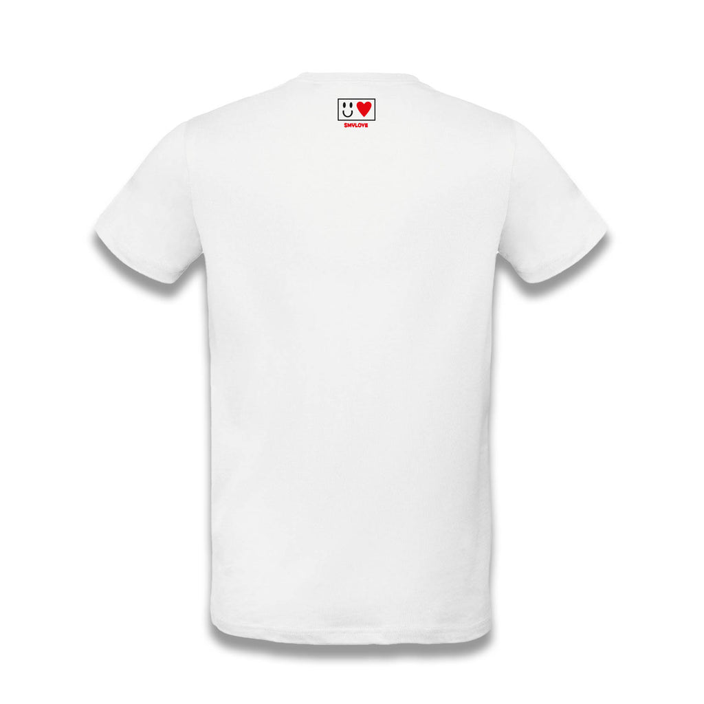 T-shirt M'ama Non M'ama Bianca – Uomo