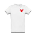 T-shirt Teschio Cuore Bianca - Uomo