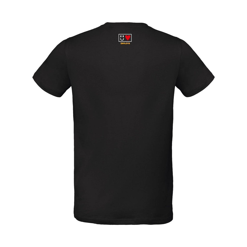 T-shirt Teschio Cuore Nera – Uomo
